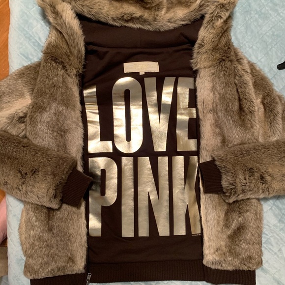 Victoria Secret Fur Coat - Picture 1 of 5